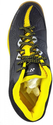 

Yonex SRCP CFT TRU CUSHION COMFORT BLACK YELLOW Casuals For Men(Multicolor
