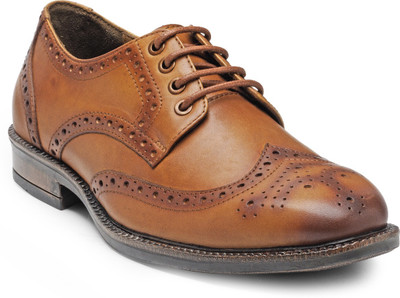 Teakwood Derby For Men(Tan