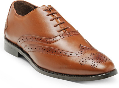 

Teakwood Oxfords For Men(Tan