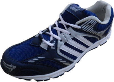 Flash Cricket Shoes For Men(Blue, White