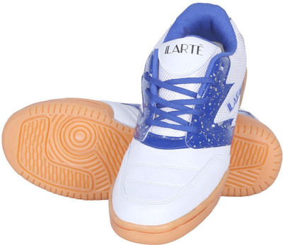 

ILARTE Professional Badminton Shoes For Men(White