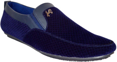 

M & M Navy Loafers Loafers For Men(Navy