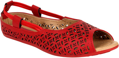 

Niremo Women red Flats