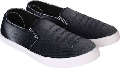 

AMG Aero Men Canvas Loafers shoes Loafers For Men(Black
