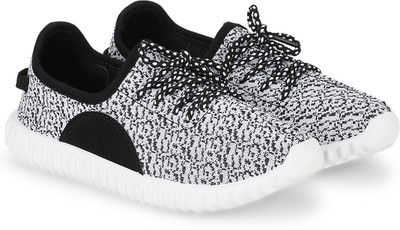 

Pasco Dual Toned Slip On Casuals For Men(Black, White, Bold black::sober white