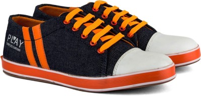 

Darsh JX Casuals For Men(Black, Orange