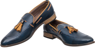 

H&V Loafers For Men(Blue