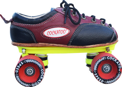 

COCKATOO Rollo Four Wheel Quad Roller Skates - Size 2 UK(Red)