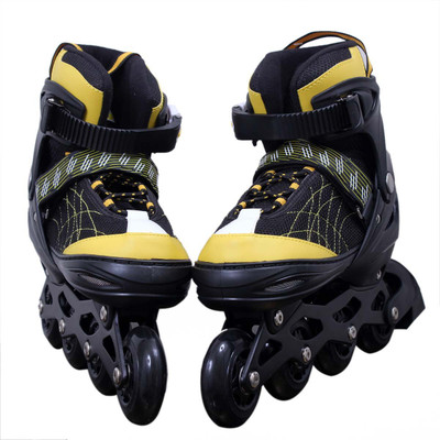 

Plyr shoe racer In-line Skates - Size 7-9 UK(Black, Yellow)