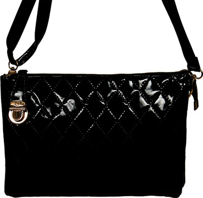 

KaryJerry KaryJerry Women fashionable Handbag Waterproof Shoulder Bag(Black, 2 L)