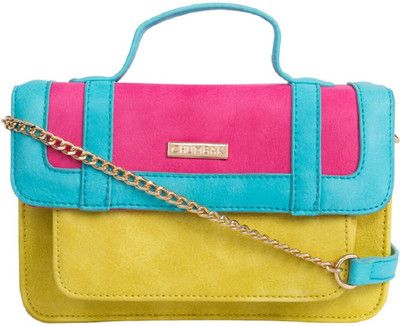 

Chumbak Women Casual Yellow PU Satchel