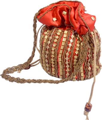 

Shopolics Girls Casual Multicolor Cotton Shoulder Bag