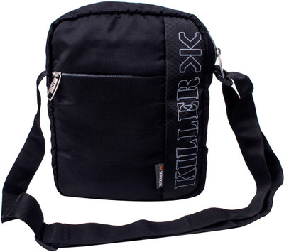 

Killer Men Casual Black Polyester Sling Bag