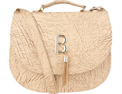 

Emblazon Women Casual White PU Sling Bag