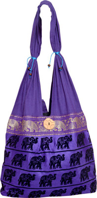 

Shopolics Girls Casual Multicolor Cotton Shoulder Bag