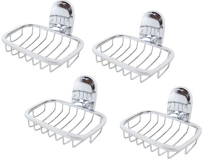 

Royal Indian Craft Heavy Duty Stainless Steel (Pack of 4) Basket Soap Holders(Silver, Stainless Steel)