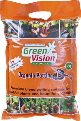 

Greenvision Organic Potting Mix 2 kg Soil Manure(2 kg Powder)