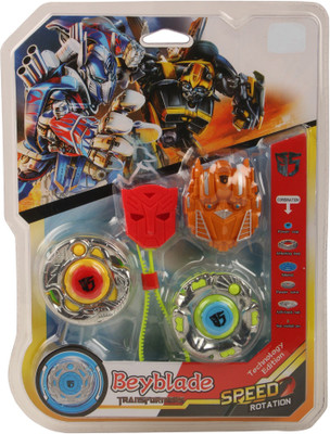 

Montez Transformer Speed Rotation Metal Beyblade(Multicolor)