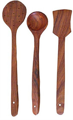 

craftspoint Wooden Wooden Spoon Set(Pack of 3)