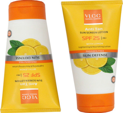 

VLCC AntiTan Sun*ScreenLotion Combo - SPF 25 PA+(300 ml)