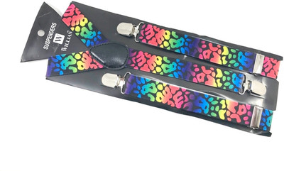 

Kidofash Y- Back Suspenders for Men, Women(Multicolor)