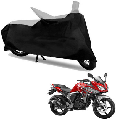 

Ak Kart Two Wheeler Cover for Yamaha(Fazer, Black, Silver)