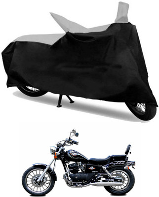 

Ak Kart Two Wheeler Cover for FAB Regal Raptor(Daytona 350, Black, Silver)