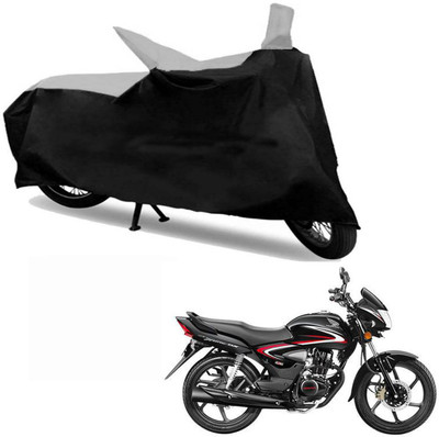 

RWT Two Wheeler Cover for Honda(CB Shine, Black, Silver)