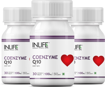 

Inlife Coenzyme Q10, 100mg 90 tablets (3-pack)(90 No)