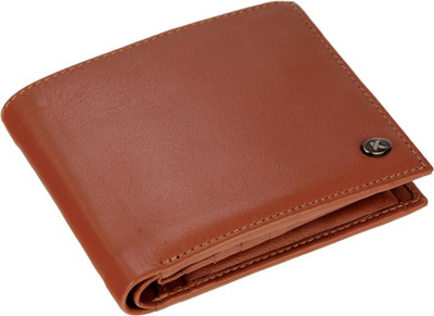 

Khisa Men Tan Genuine Leather Wallet(7 Card Slots), Tan-12