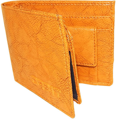

Orbit Men Beige Genuine Leather, Fabric Wallet(4 Card Slots)