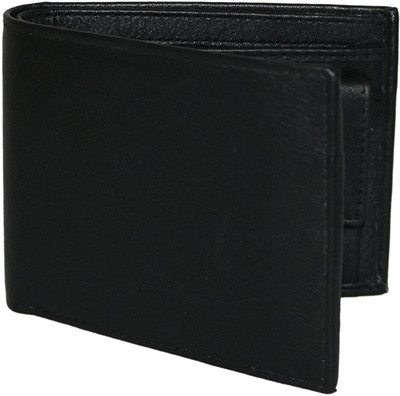 

Everyday Desire Men Black Genuine Leather Wallet(4 Card Slots)