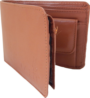 

Orbit Men Tan Genuine Leather, Fabric Wallet(6 Card Slots)