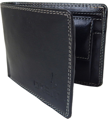 

Orbit Men Black Genuine Leather, Fabric Wallet(5 Card Slots)