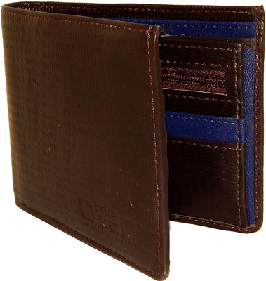 

Orbit Men Brown, Blue Genuine Leather, Fabric Wallet(5 Card Slots), Blue;brown