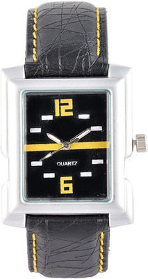 

Hayman Black Leather W-29 Watch - For Men
