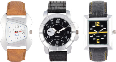 

Hayman Multicolor Pack of 3 W293036 Watch - For Men