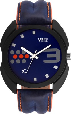Youth Club BLU-83 Ultimate Blue Analog Watch  - For Men   Watches  (Youth Club)