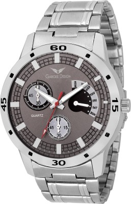 Gargee Design NEW 1001 GRY Multi Display Chronograph Pattern Lavish friendship gift in wrist watches Analog Watch  - For Men   Watches  (Gargee Design)