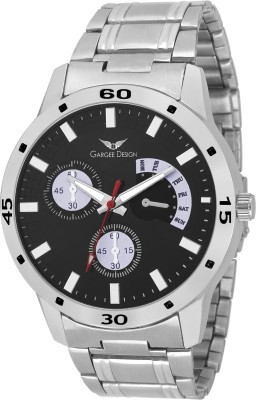 Gargee Design NEW 1001 BLK Lavish ,regalia wrist watches gift for Friendship Day Analog Watch  - For Men   Watches  (Gargee Design)