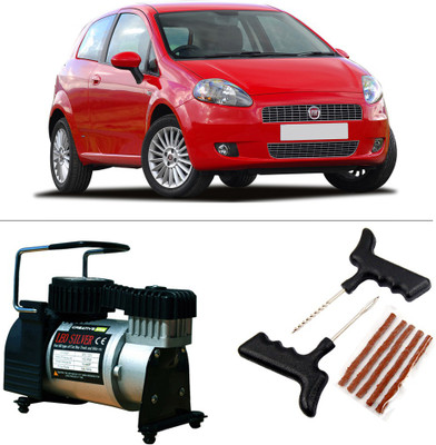 

Creative Via AutoCut-OFF Premium Metal Air Compressor With Tyre Punture Repair Kit For Fiat Grand Punto Hatchback Combo