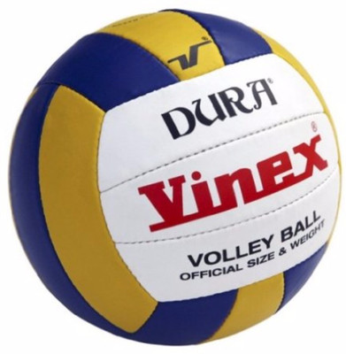 

Vinex Dura (Hand Stitched) Volleyball - Size: (Pack of 1, Blue, Blue;yellow