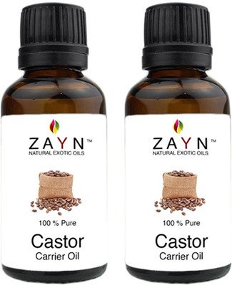 

Zayns Coldpressed Castor oil - Combo of 2 X 50 ML Castor oil for hair and skin.(100 ml)