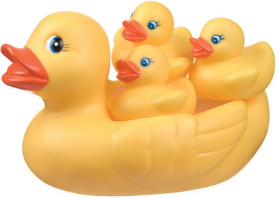 

Playgro Bath Duckie Family Bath Toy(Multicolor)