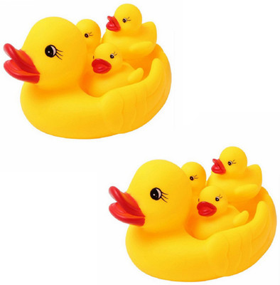 

Jamboree 2 SET DUCK FAMILY Bath Toy(Multicolor)