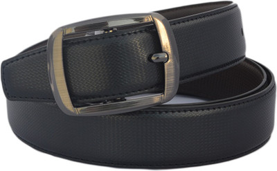 

Oxgear Men Formal Black Genuine Leather Reversible Belt