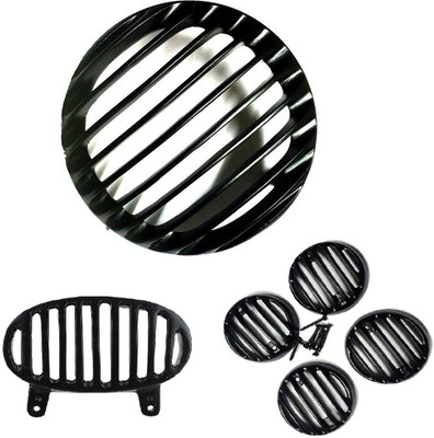 

D'zire Bajaj Avenger 180 AF7 Bike Headlight Grill(Black)