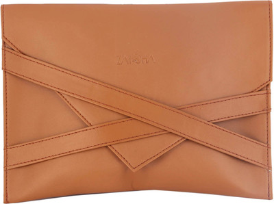 

ZAISHA Casual Brown Clutch