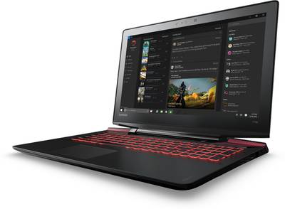 Lenovo 80NV Y Series Y700-15ISK Intel Core i7 (6th Gen) - (16 GB/1 TB HDD/128 GB SSD/Windows 10 Home/4 GB Graphics) Notebook 80NV00THIH (15.6 inch, Black, 2.6 kg) 