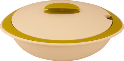 

Tupperware Iso-Diuo Green ovel - 1500 ml Plastic Grocery Container(Green)